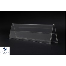 Acrylic A200 Card Stand - 200mmW x 55mmH