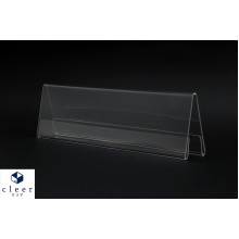 Acrylic A250 Card Stand - 250mmW x 70mmH