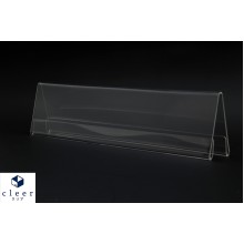 Acrylic A300 Card Stand - 300mmW x 70mmH