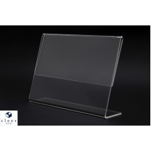 Acrylic Landscape A5 L-Shape Display Stand