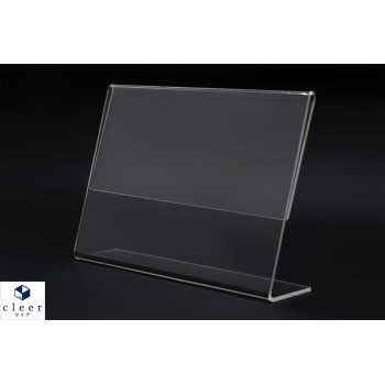 Acrylic Landscape A5 L-Shape Display Stand