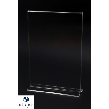 Acrylic Portrait A6 T-Shape Display Stand