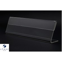 Acrylic T180 Card Stand - 180mmW x 55mmH