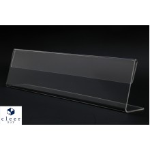 Acrylic T200 Card Stand - 200mmW x 55mmH