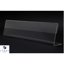 Acrylic T250 Card Stand - 250mmW x 70mmH