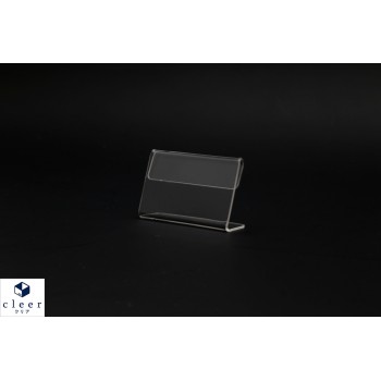 Acrylic T60 Card Stand - 60mmW x 35mmH